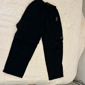 Yohji Yamamoto Black Ankle Pants